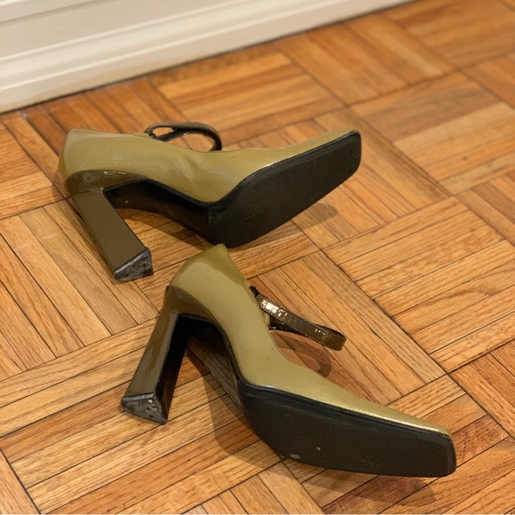 Rare, Iconic 90s Square Toe Prada Mary Janes - Picture 7 of 11